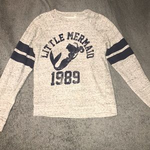 Grey “Ariel 1989” sweater